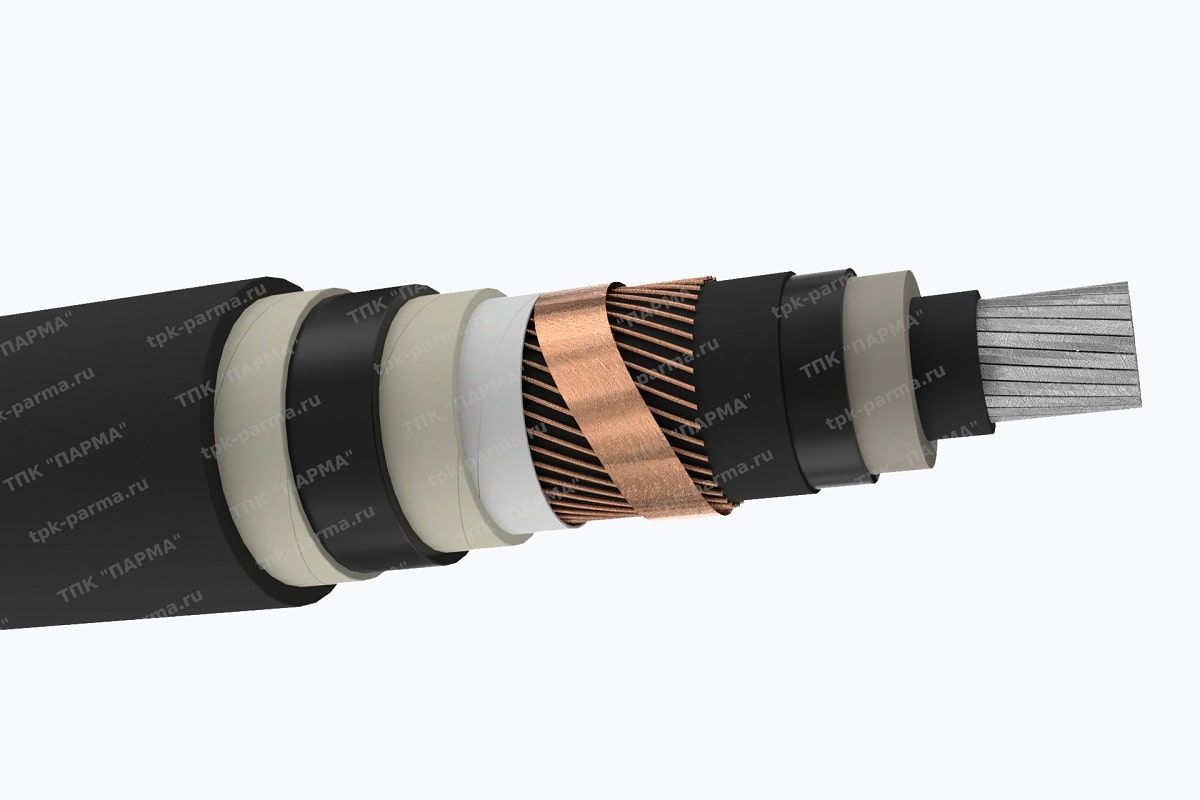 Кабель АПвВнг(B)-LS 1х400/35 - 15кВ