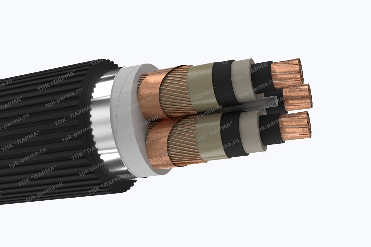 Кабель ПвПу2гж 3х300/50 - 35кВ